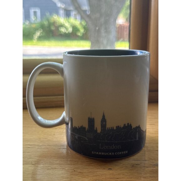 Starbucks LONDON Global Icon City Collector Series 2010 Coffee Mug Cup 16 oz - Picture 2 of 5